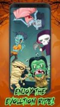 Zombie Evolution – Scary Merge and Clicker Game游戲截圖5