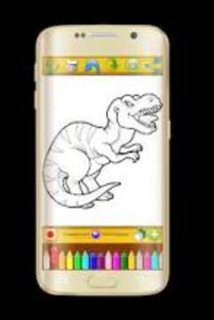 Coloring Dinosaurs For Fun游戲截圖1