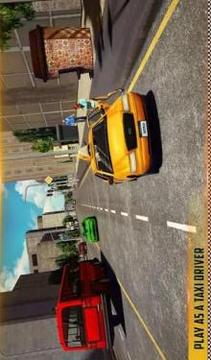 HQ Taxi Driving 3D游戲截圖1