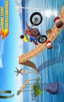 Bike Stunt Racing Master 3D游戏截图3