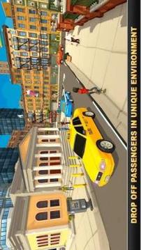 Helicopter Taxi Driving Simulator 2018游戲截圖3