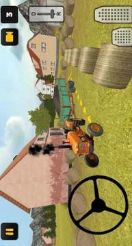 Classic Tractor 3D: Sand Transport游戲截圖5