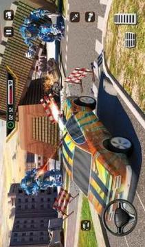 Robot Transforming Wild Tiger Game: Cheetah Games游戲截圖4