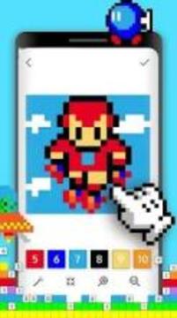 Pixasso No.Coloring - Coloring Book游戲截圖3