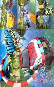 Floating Water Car Driving Simulator: Beach Racing游戲截圖1
