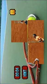 Tennis Puzzle Slider Game游戏截图2
