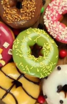 Kitchen cooking doughnut puzzle游戲截圖3