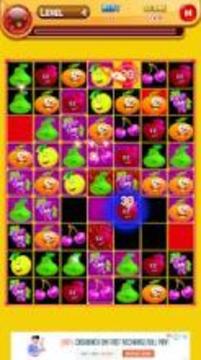 Cartoon Fruit Match 3游戲截圖1