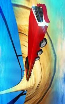 Underwater Limousine Mega Ramp Car Stunts Driving游戲截圖4