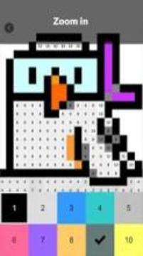 Pet Pixel Paint - Color by Numbers游戲截圖2