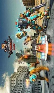 Robot Transforming Wild Tiger Game: Cheetah Games游戲截圖3
