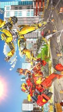 US Police Transform Robot Cop Wolf Attack 2018游戲截圖4