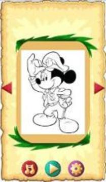 Coloring Book for mickey mouse游戲截圖2