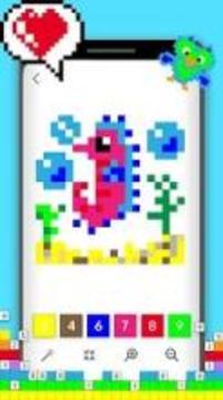 Pixasso No.Coloring - Coloring Book游戲截圖2