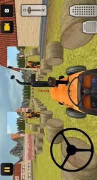 Classic Tractor 3D: Sand Transport游戲截圖4