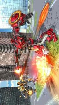 US Police Transform Iron Robot Spider Hero游戲截圖4