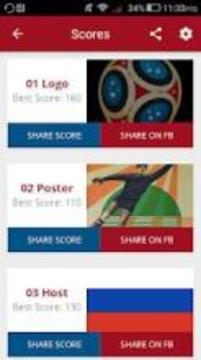 FIFA World Cup Trivia游戲截圖3