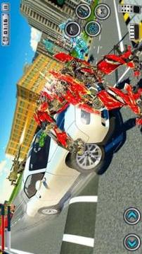Robot Unicorn Muscle Car Robot Transforming Game游戲截圖2