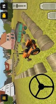Classic Tractor 3D: Sand Transport游戲截圖1
