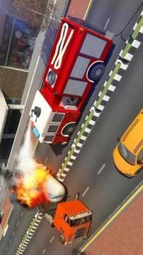 Fire Engine Truck Simulator 2018游戲截圖2