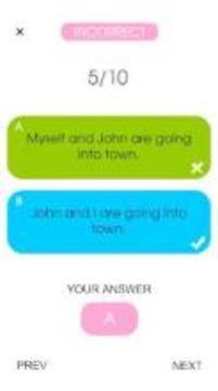 My English Grammar Test游戲截圖4