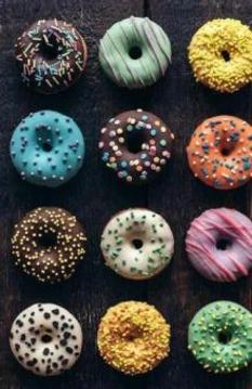Kitchen cooking doughnut puzzle游戲截圖5