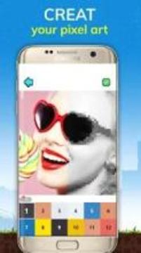 Pixel Color: Creative Color by Number for Free游戲截圖1