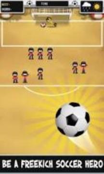 Stickman Soccer Ultimate - Free Kick游戲截圖2