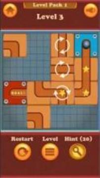 Move The Ball Sliding Puzzle游戲截圖2