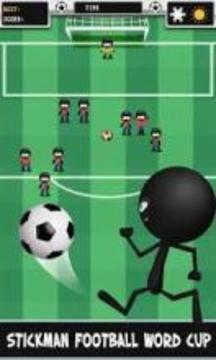 Stickman Soccer Ultimate - Free Kick游戲截圖3