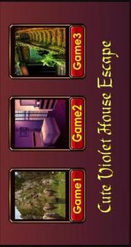 Cute Violet House Escape - Escape Games Mobi 77游戲截圖3
