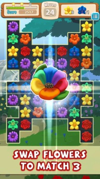 Blossom Blitz Match 3游戲截圖1