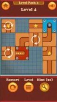 Move The Ball Sliding Puzzle游戲截圖1