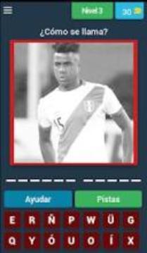 Selección de Perú Quiz游戲截圖1