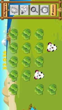 動物朋友:記憶匹配游戲截圖1
