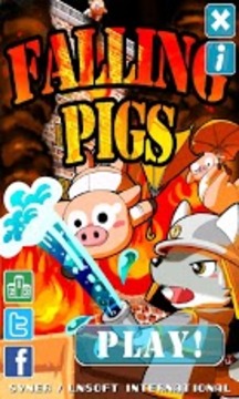 掉落的豬 Falling Pigs游戲截圖2