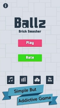 Ballz Brick Smasher - Arcade游戲截圖1