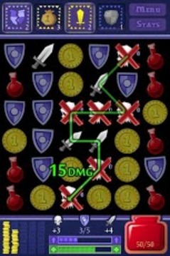 地牢突襲 Dungeon Raid游戲截圖1