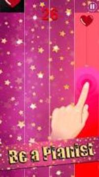 Heart Piano Tiles Pink 2游戲截圖5