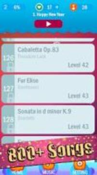 Heart Piano Tiles Pink 2游戲截圖2