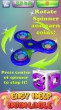 Swipe Spinner - Fidget Spinner 3D游戲截圖5