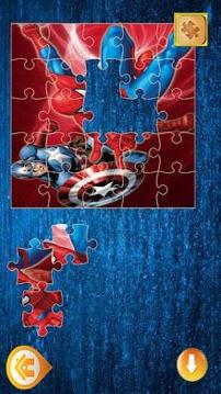 Puzzle SuperHero jigsaw Game游戲截圖1