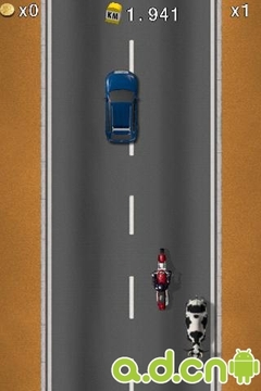 高速公路車手游戲截圖2