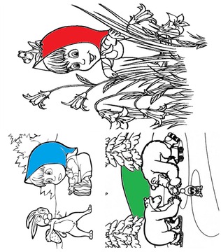 Coloring Page for Masha游戲截圖3