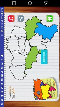 Belgium Map Puzzle Game Free游戲截圖5