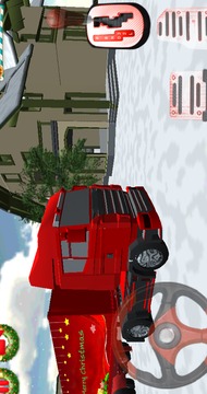 3D圣誕卡車停車場游戲截圖5
