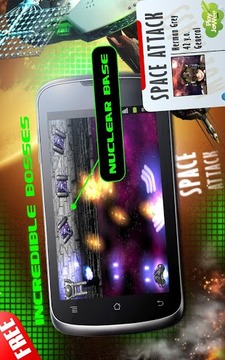 Space Attack Shoo...游戲截圖2