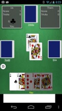 Euchre（免費(fèi)）游戲截圖3