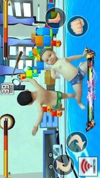 Kids World Tag Team Wrestling Ring Fighting游戲截圖3