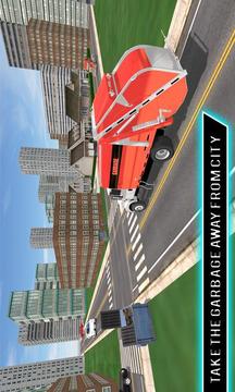 真正的城市垃圾車卡3D游戲截圖3
